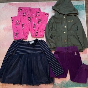 Bundle Kids Girl Clothing Set Size 4